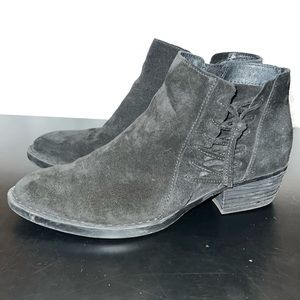Born Suede black bootie